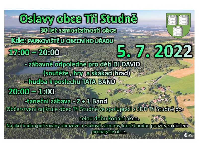 Oslavy obce Tři Studně