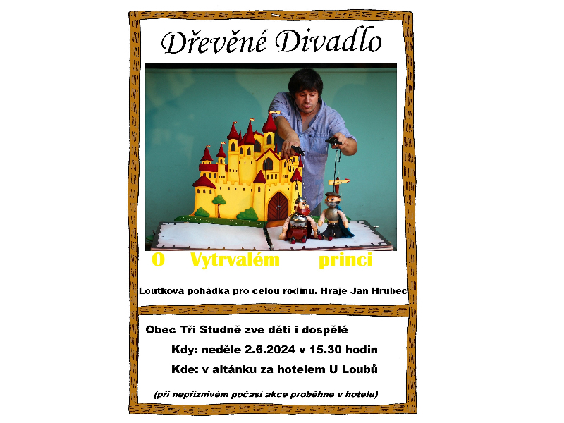 Dřevěné divadlo 2. 6. 2024